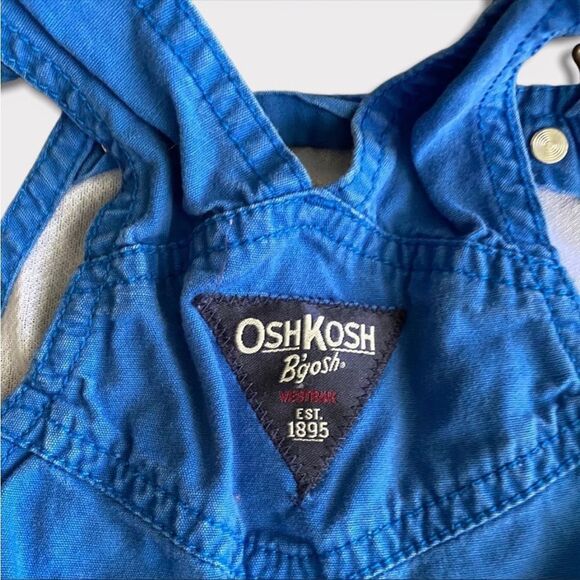 OSHKOSH | Blue Baby Boy Overalls 18 months - Picture 3 of 5